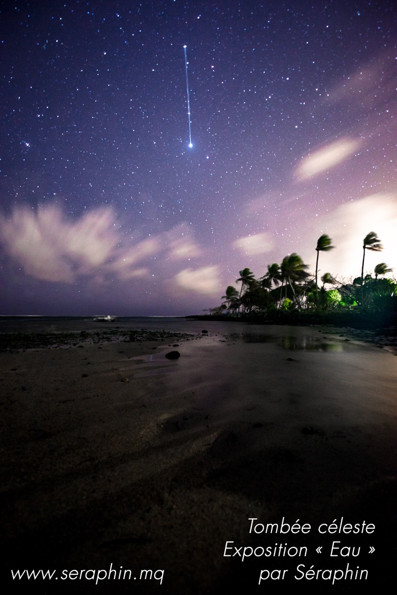 ô fortune de l'instant, enflamme nos sens,
Macule l'espace de ton aura nacrée.
Si mes songes ne m'y avait point préparé,
Ta capture accidentelle fut magnificence.